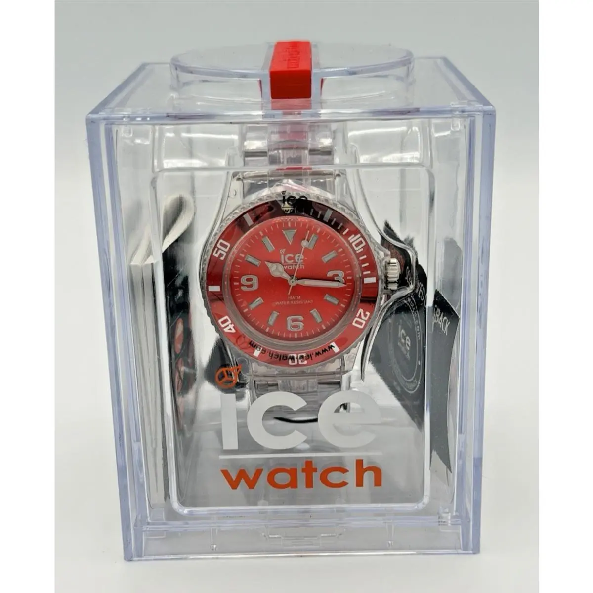 Ice-watch PU.RD.U.P.12 Ice-pure Red Watch Battery by Ice-Watch