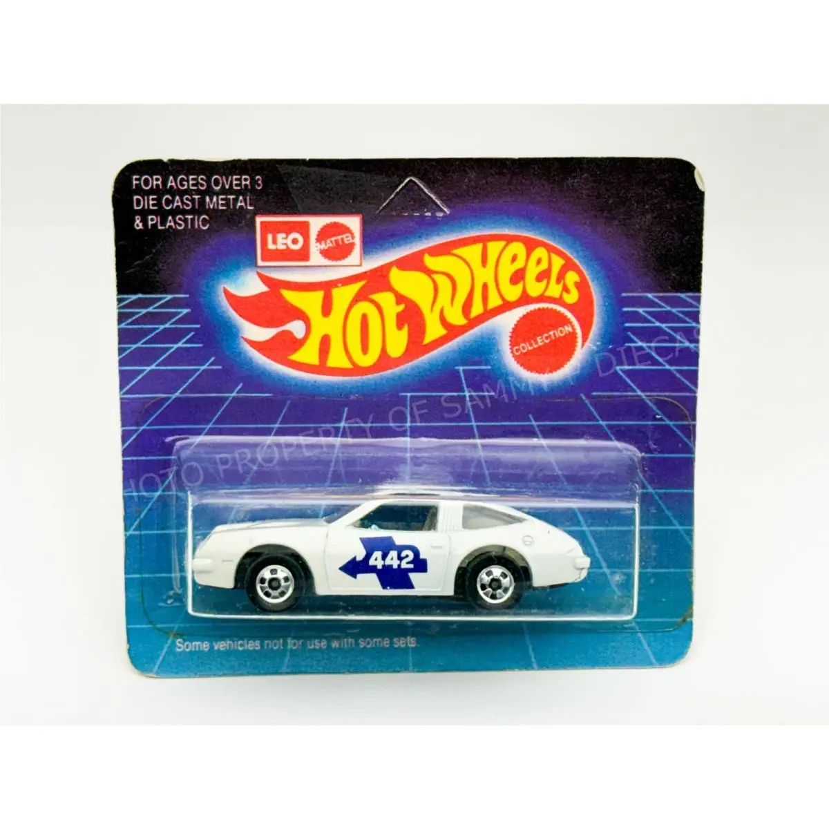 Hot Wheels Blackwall Leo India Chevy Monza White 442 Tampo in Blisterpack