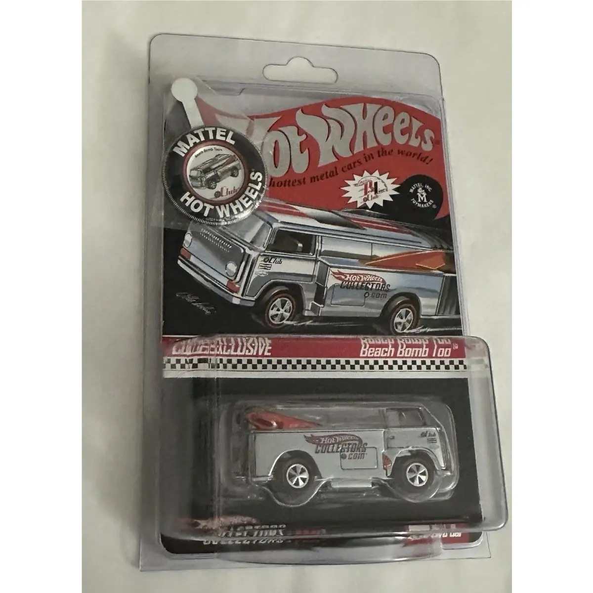 Hot Wheels 2006 Rlc Redline Club Beach Bomb Too Chrome 2197/4000