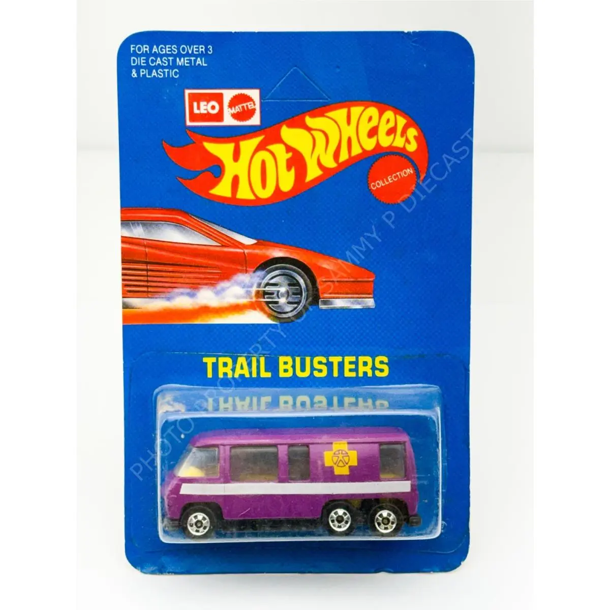 Hot Wheels Leo India Blackwall Gmc Motorhome Purple in Blisterpack
