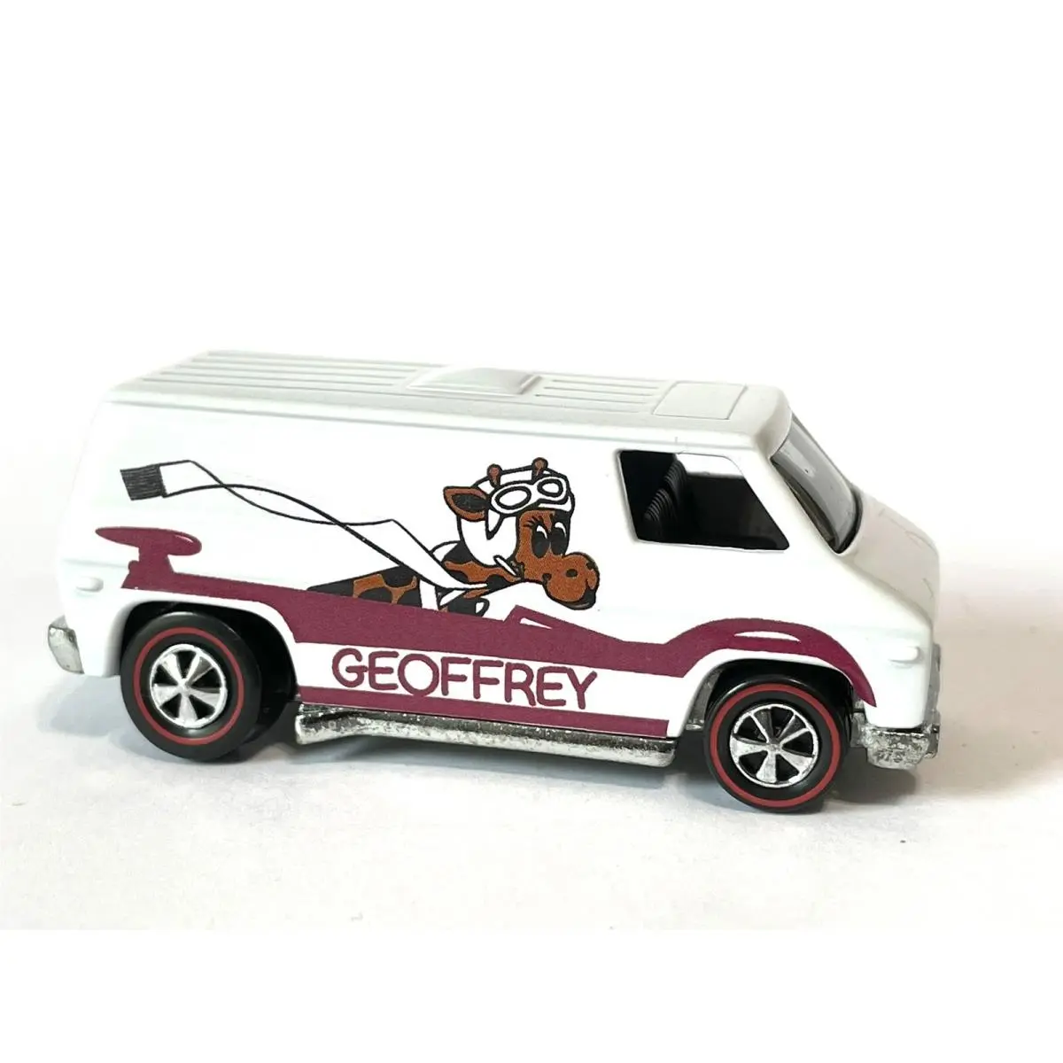 Custom Made Hot Wheels Redline Super Van Geoffrey Giraffe Toys R Us - 1 OF 1