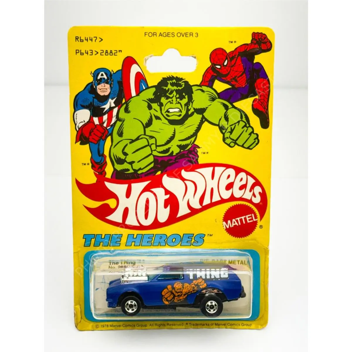 Hot Wheels Blackwall The Thing The Heroes 2882 in Blisterpack