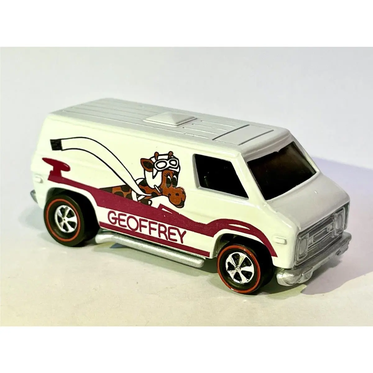 Custom Restored Hot Wheels Redline Super Van Geoffrey Giraffe Toys R Us
