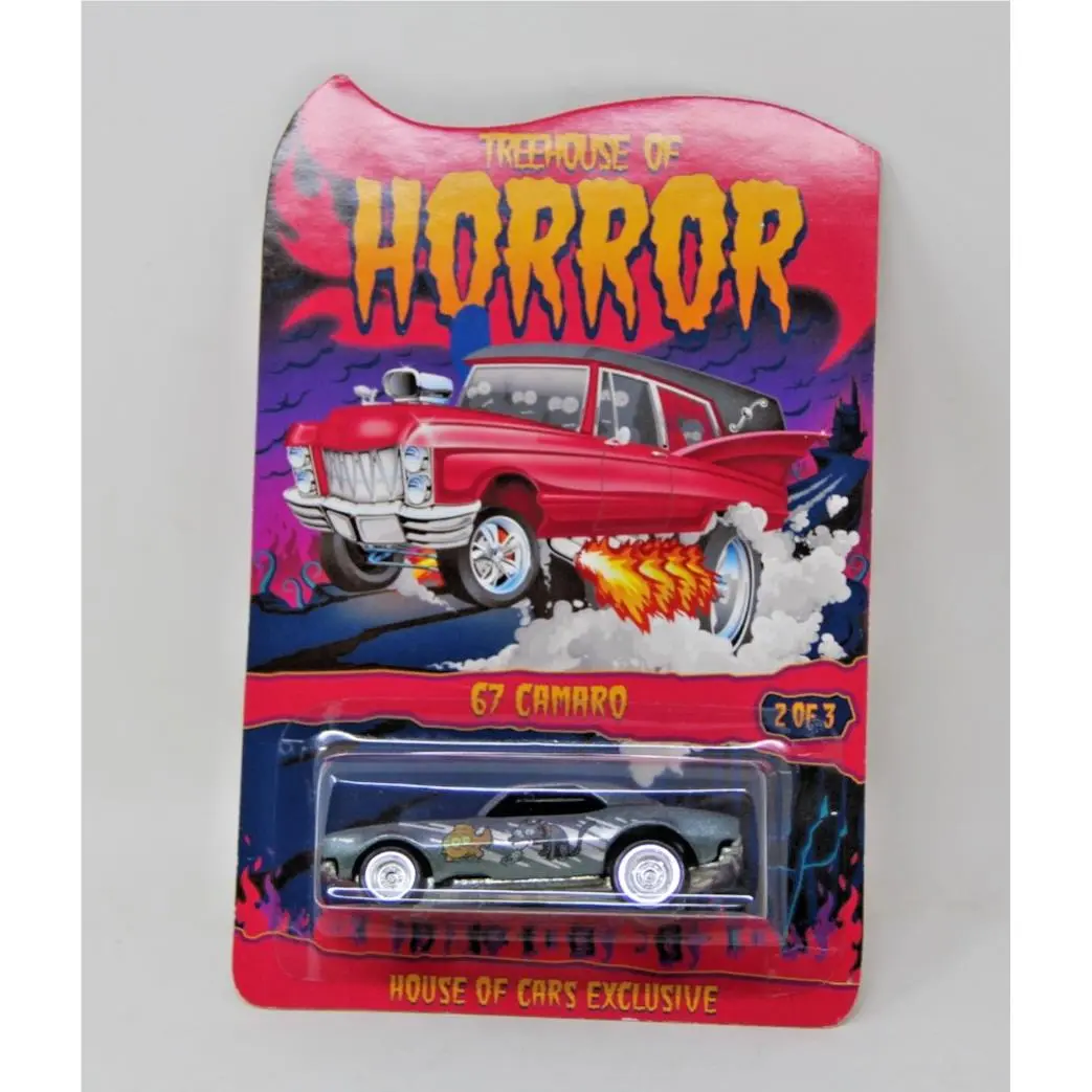 Hotwheels House OF Cars `67 Chevy Camaro Treehouse OF Terror Simpsons Stangler
