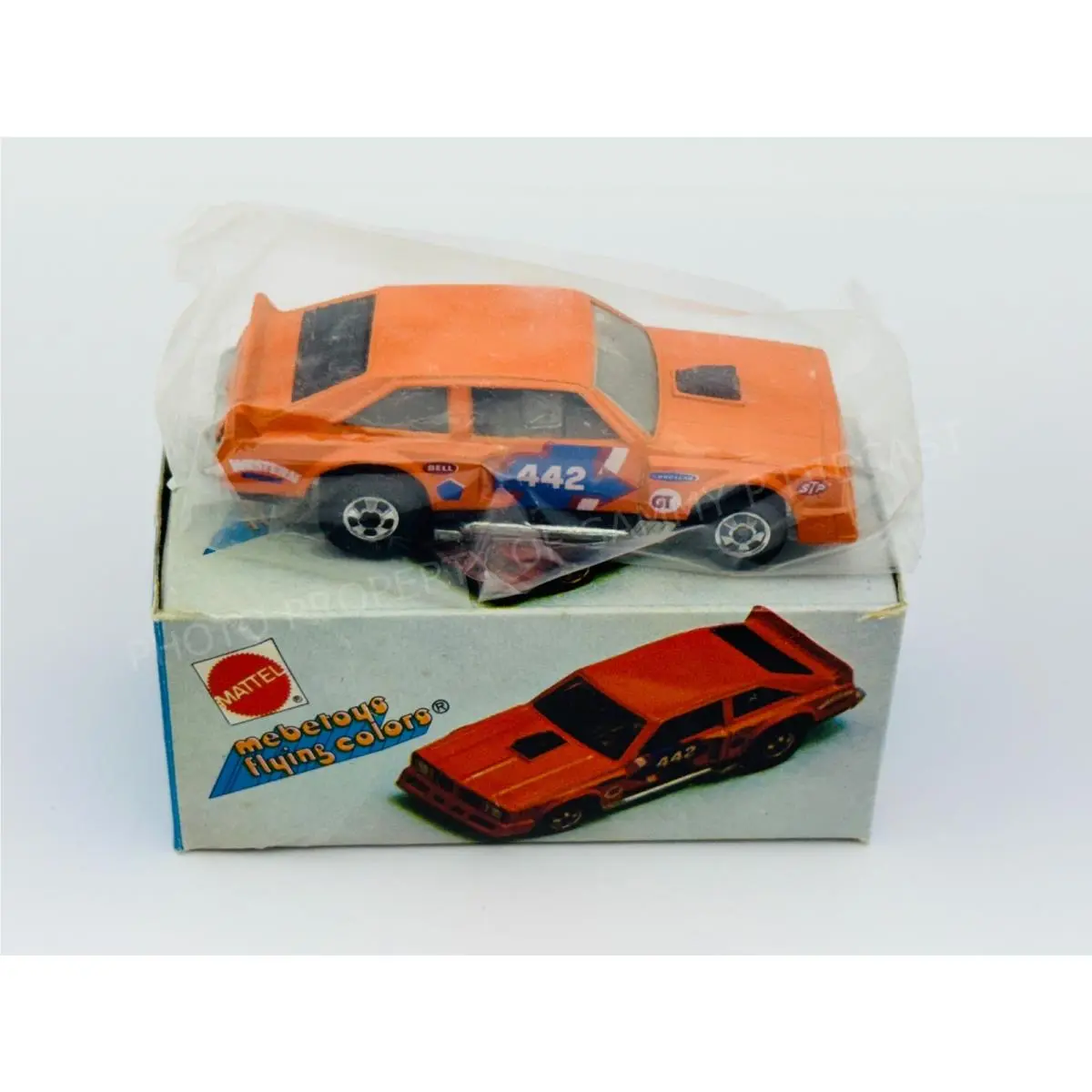 Hot Wheels Mebetoys Blackwall Flat Out 442 Orange Flying Colors