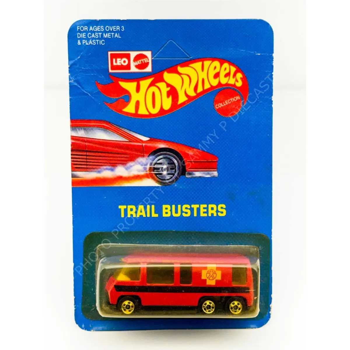 Hot Wheels Leo India Blackwall Gmc Motorhome Pink in Blisterpack
