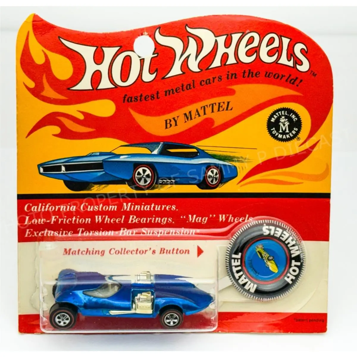Hot Wheels Redline Twinmill Blue US White Interior in Blisterpack
