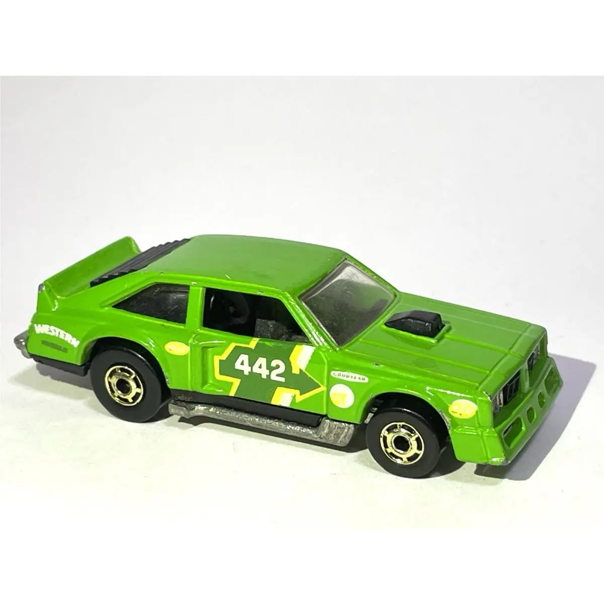 Hot Wheels Flat Out 442 Light Green 1984 Vintage Ultra Rare