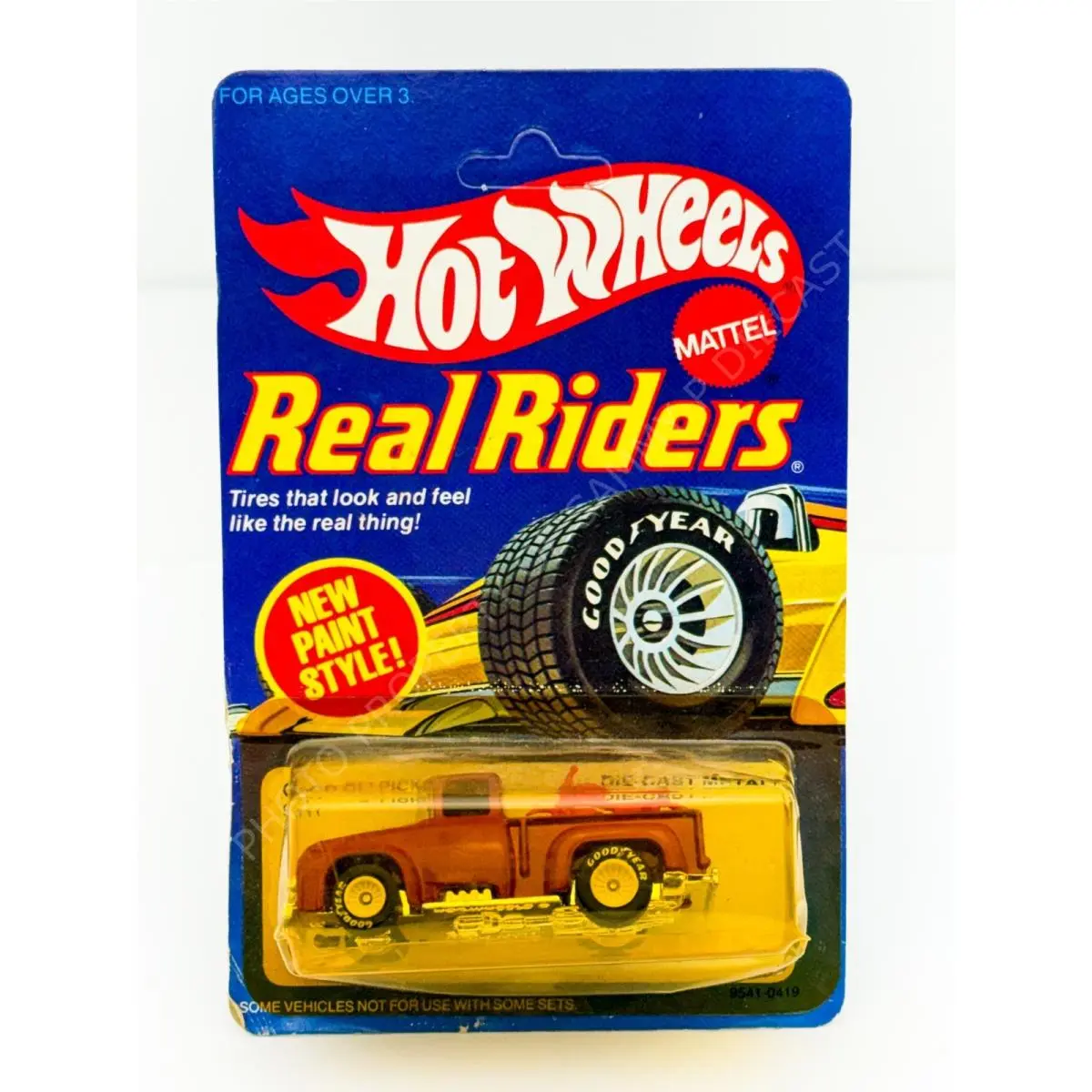 Hot Wheels Blackwall Real Riders Good OL Pick UM UP Gyw 9541 in Blister