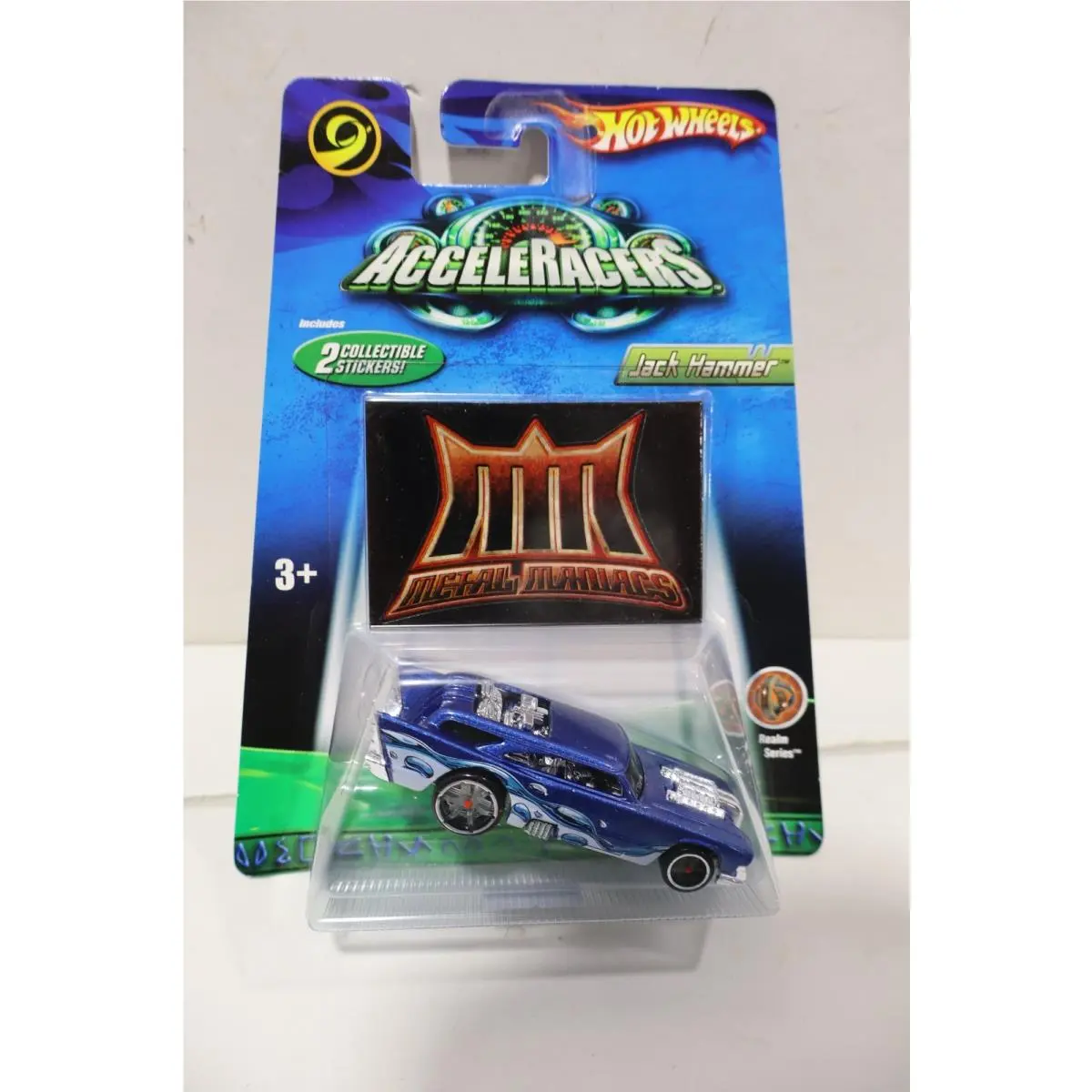 Hot Wheels Acceleracers Series 2 Metal Maniacs Jack Hammer US Card
