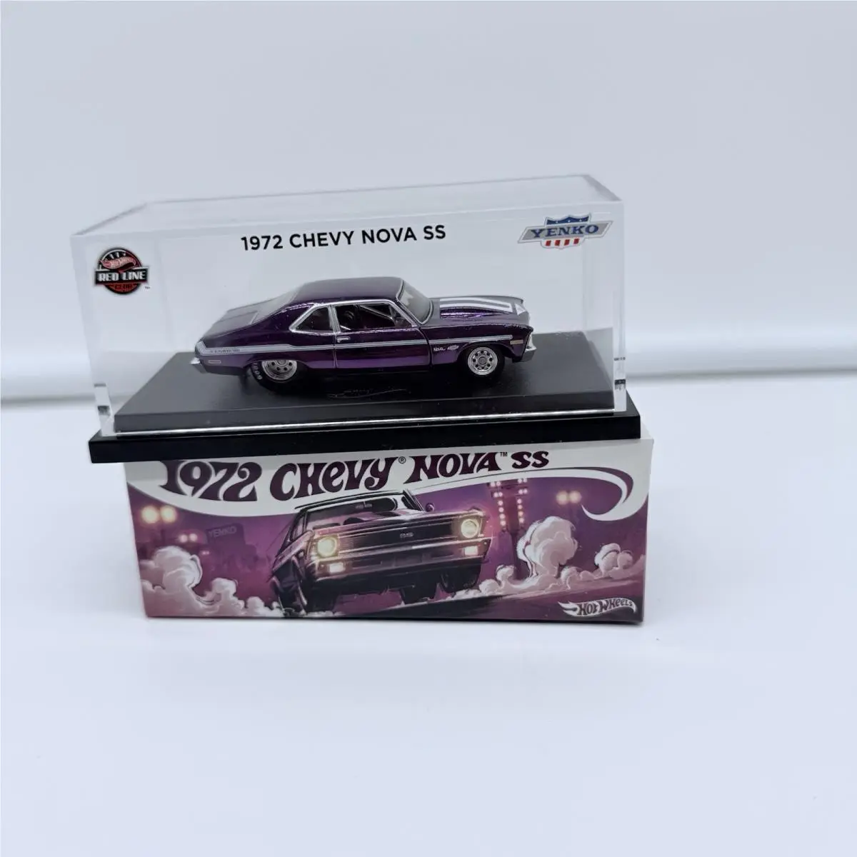 Hot Wheels Rlc 1972 Chevy Nova SS Spectraflame Purple