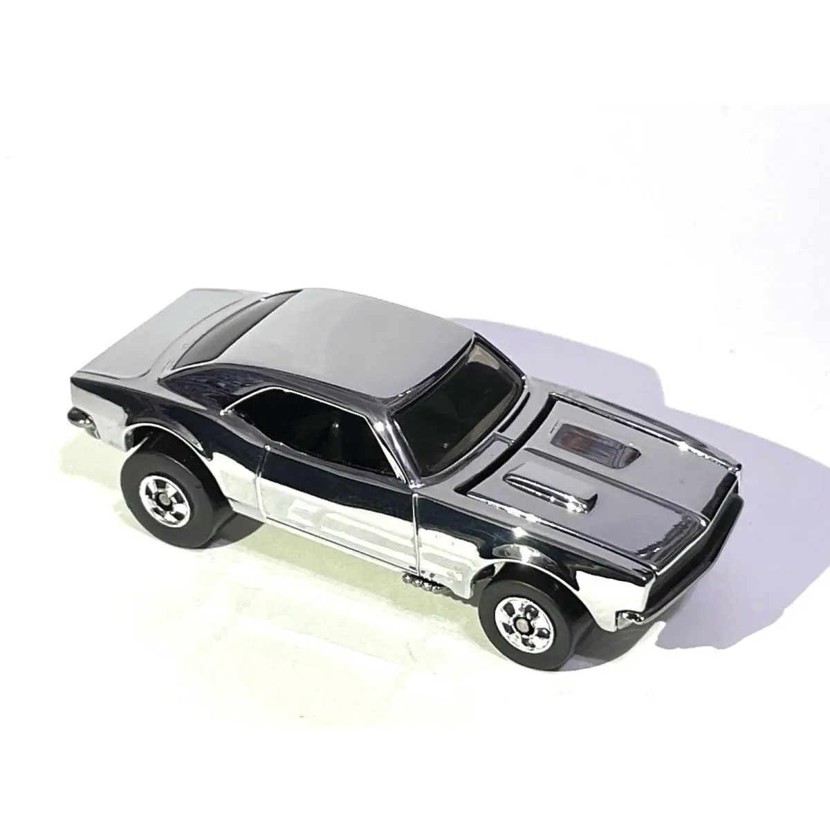 Hot Wheels Custom Camaro Custom Made Blackwall 1 OF A Kind Chrome
