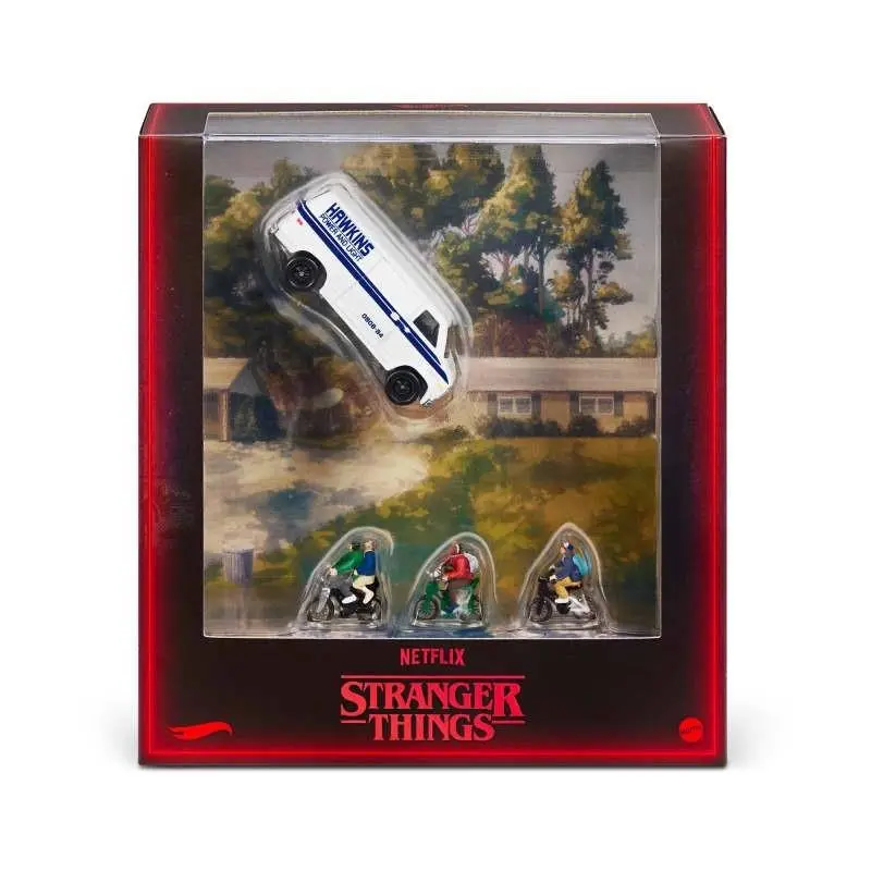 Mattel Creations Stranger Things Hot Wheels 1983 Chevy Van Sdcc Inhand