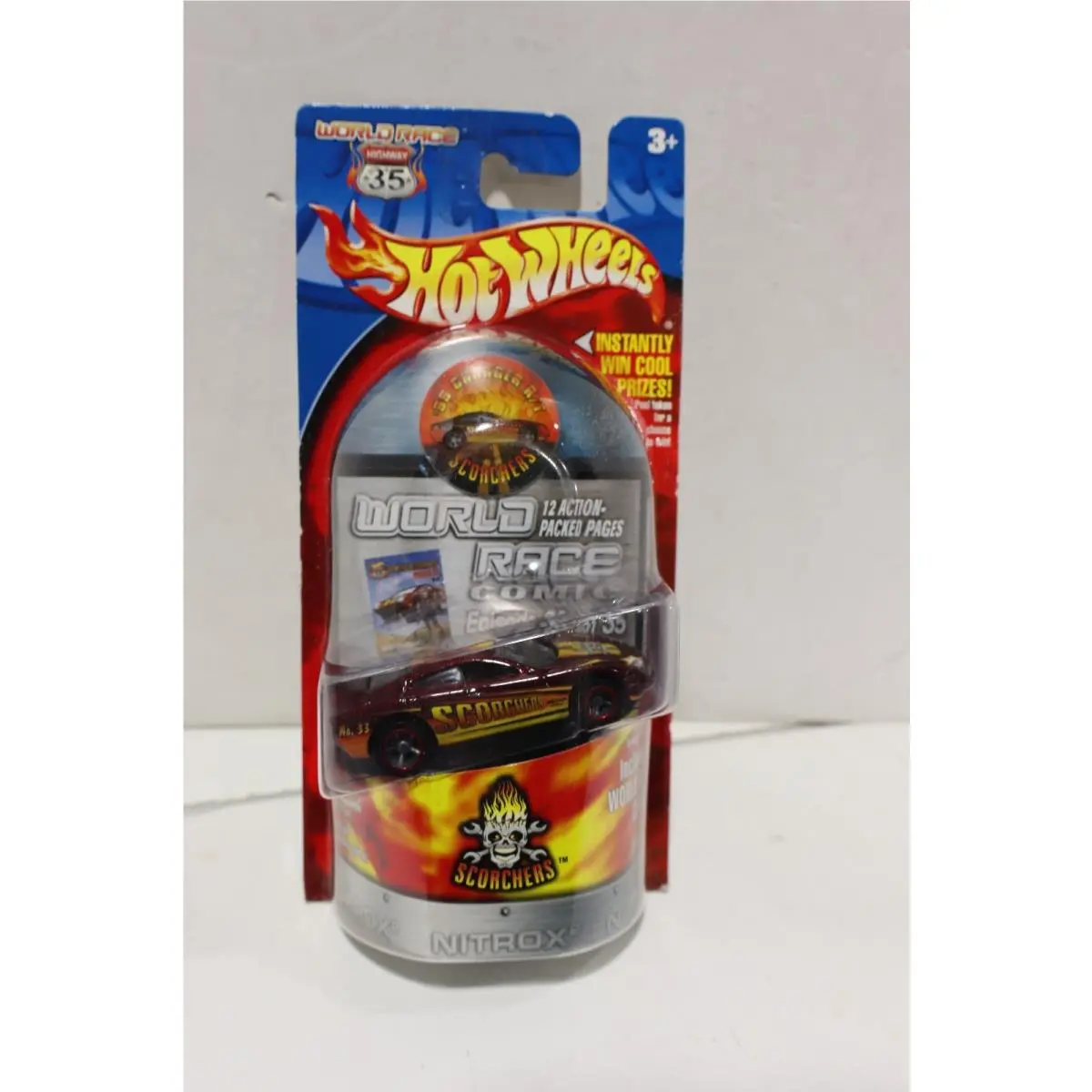 Hot Wheels Highway 35 World Race Scorchers Dodge Charger RT Package Wear See Pic