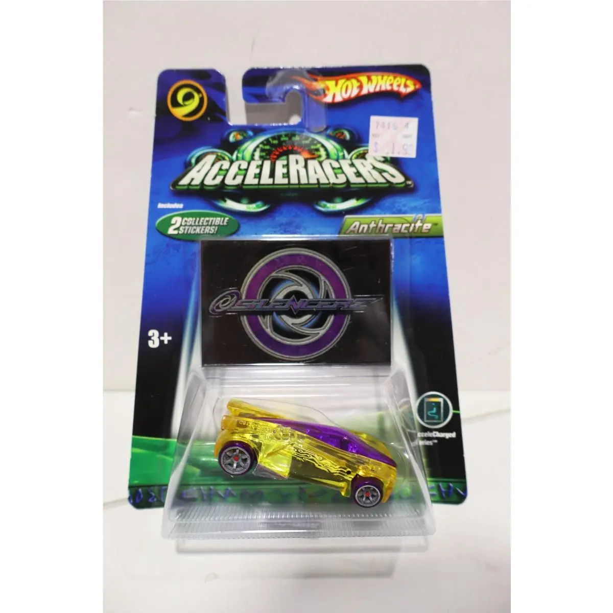 Hot Wheels Acceleracers 2005 Accelecharged Series Anthracite