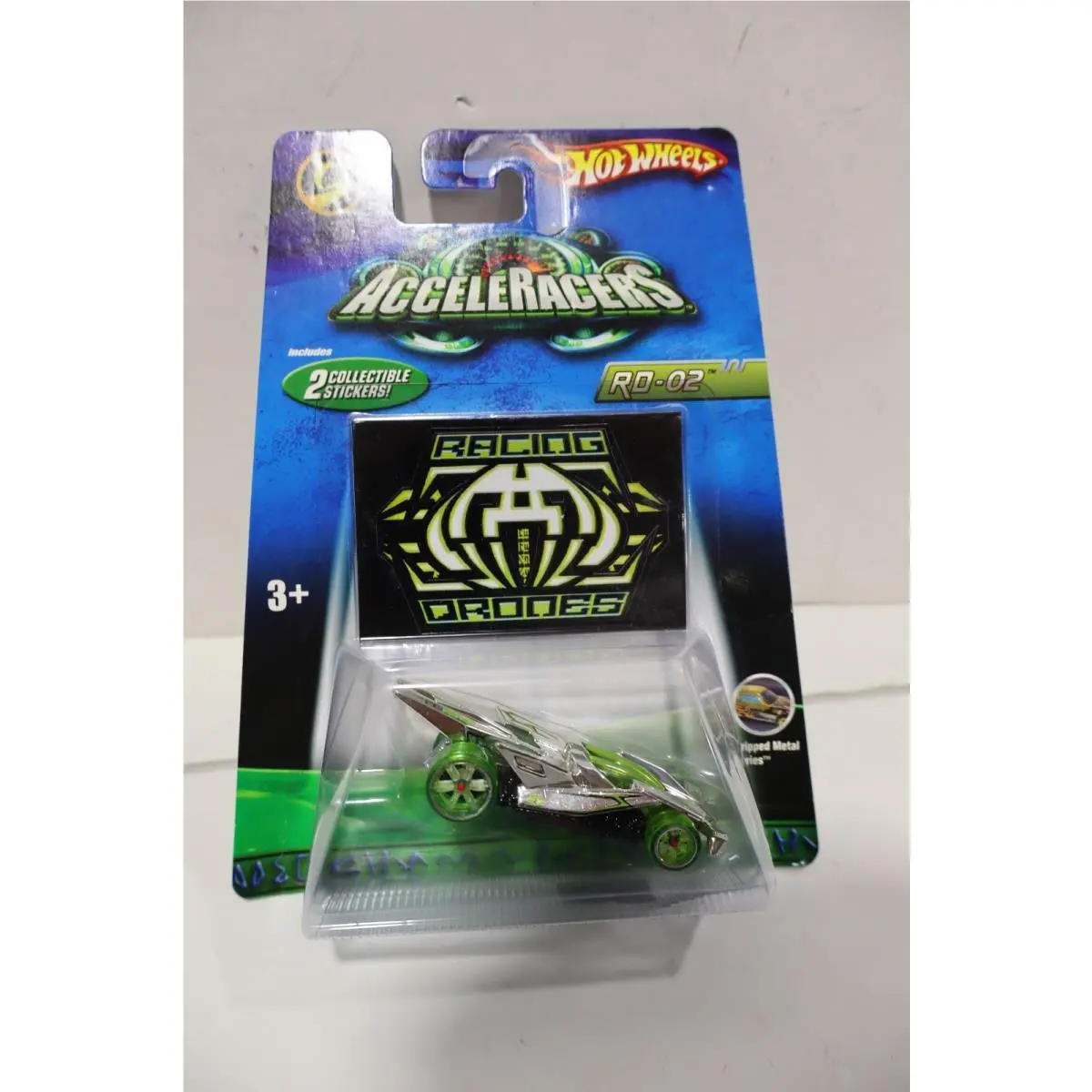 Hot Wheels Acceleracers Racing Drones RD-02 Stripped Metal 2006