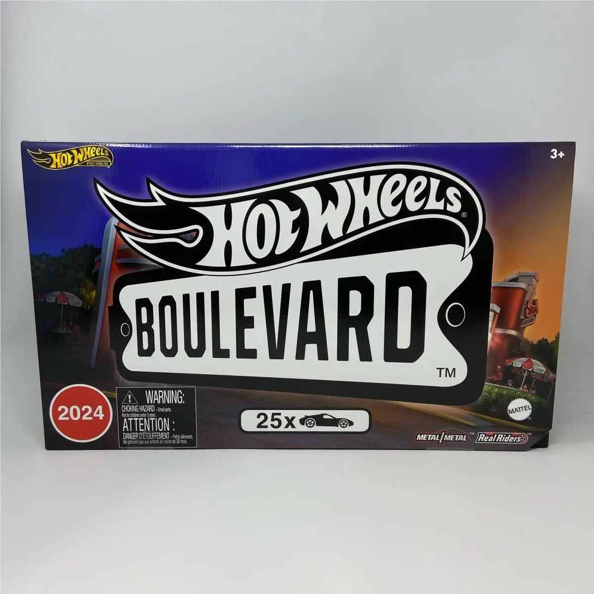 Hot Wheels Boulevard 25-Car Factory Set 1:64 Scale Multi-color