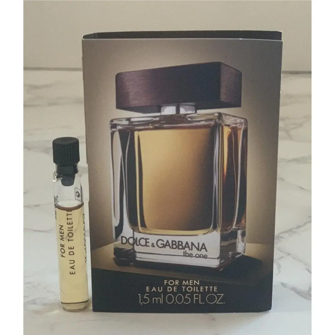 Dolce Gabbana The One For Men Edt 1.5ml Vial Cologne Sample by Dolce & Gabbana