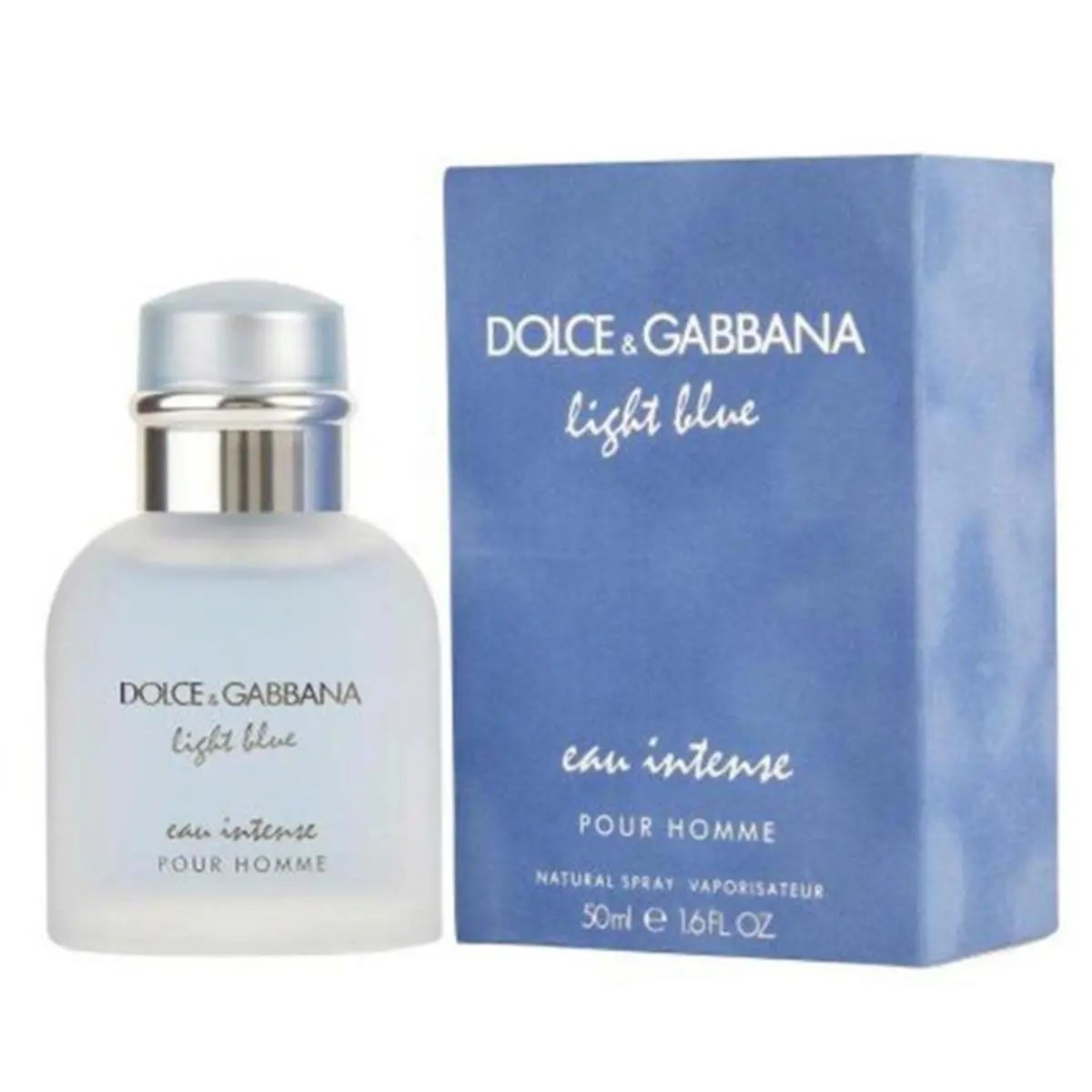 Light Blue Eau Intense Dolce Gabbana 1.6 oz / 50 ml Edp Men Cologne Spray by Dolce & Gabbana
