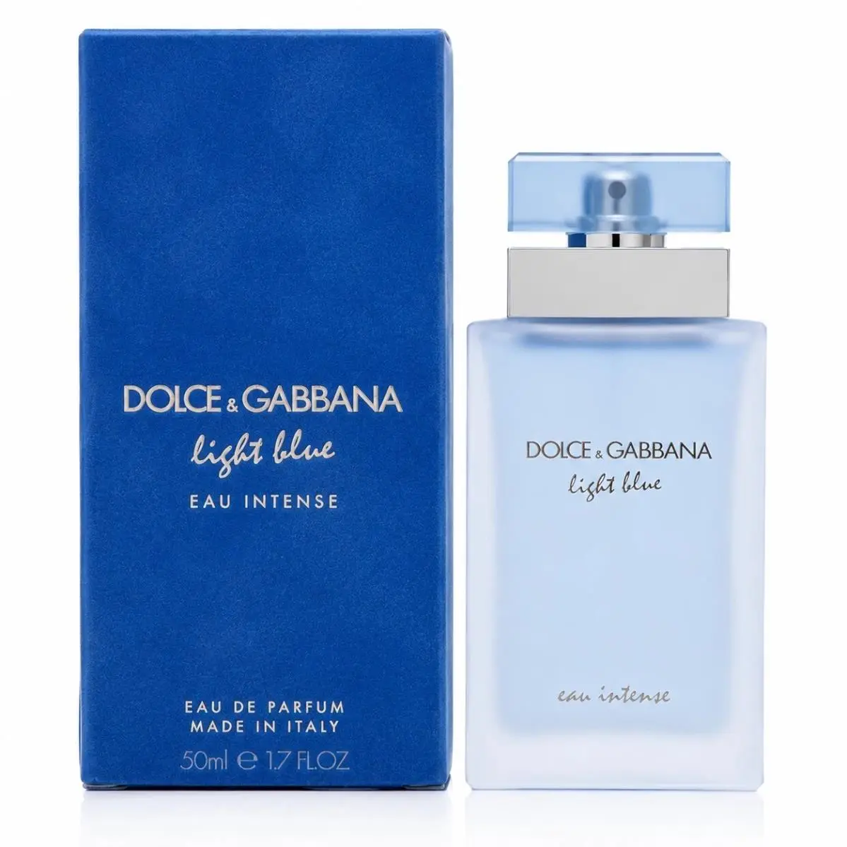 Dolce Gabbana D G Light Blue Eau Intense 1.7 OZ Edp Spray For Women by Dolce & Gabbana