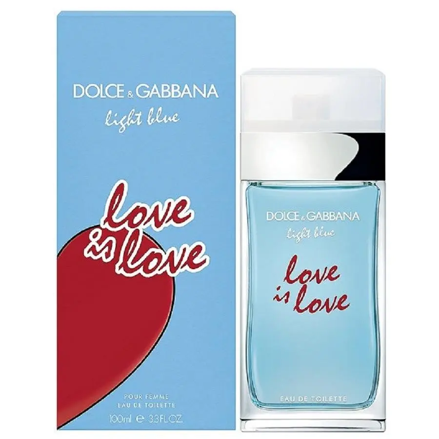 Dolce Gabbana Light Blue Love Is Love For Women 3.4 oz 100 ml Edt Spray by Dolce & Gabbana