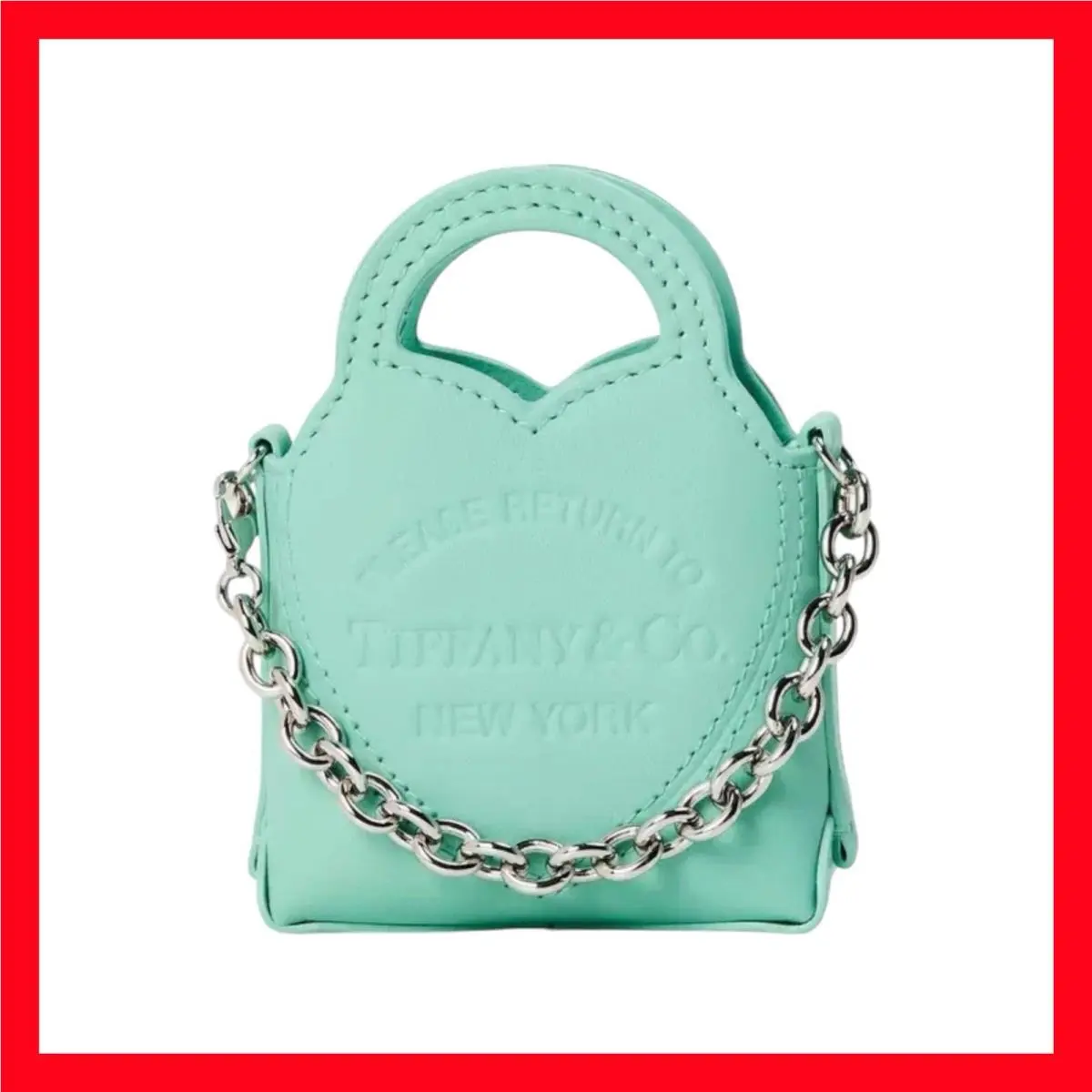 Tiffany Co. “return To Tiffany” Micro Bag Charm Tiffany Signature Blue w/ Box by Tiffany & Co.