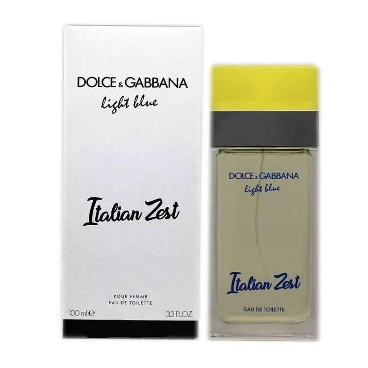 Dolce Gabbana Light Blue Italian Zest 3.3 / 3.4 oz - 100ml Edt / / Tester by Dolce & Gabbana