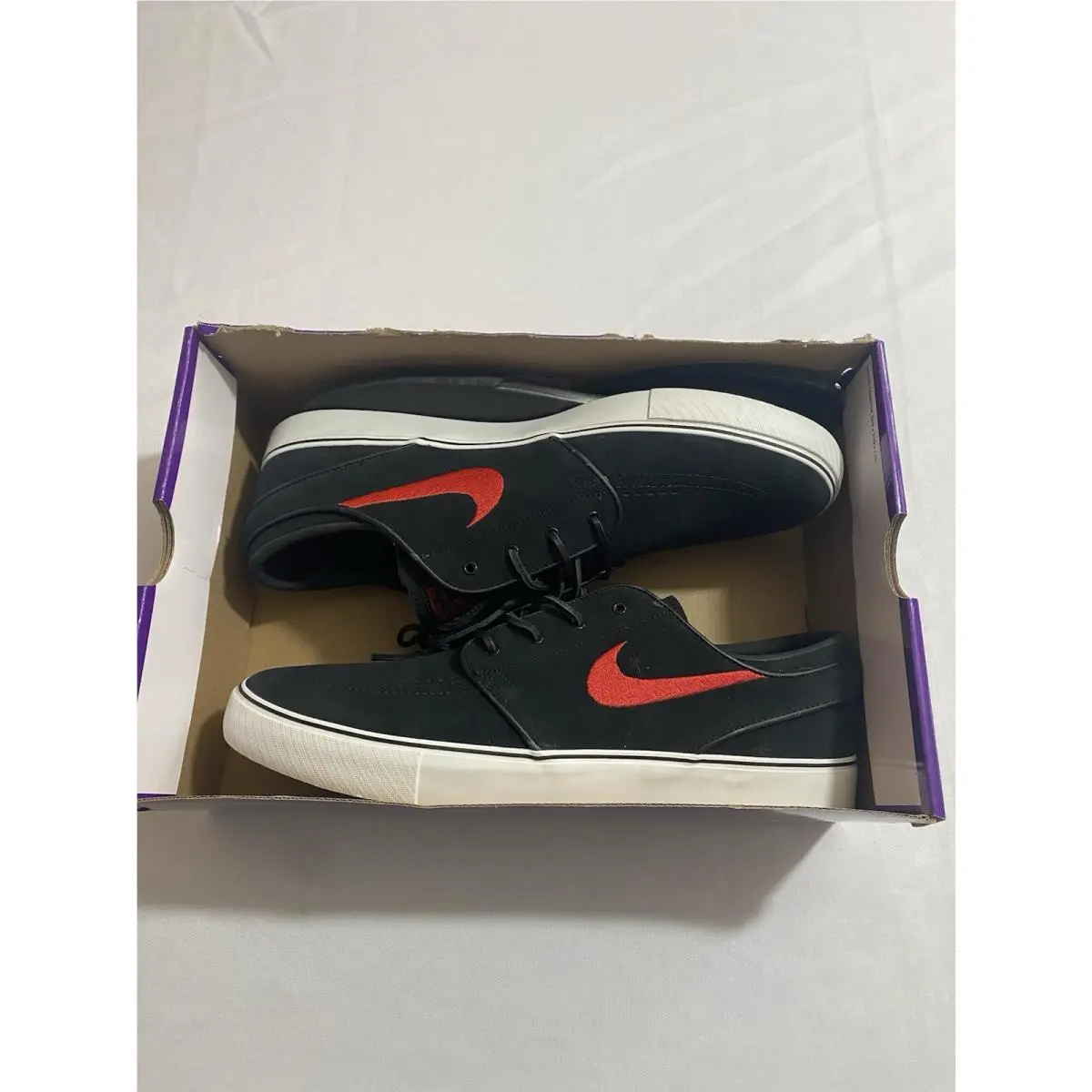 Mens Size 13 -  Zoom Stefan Janoski Og+ SB Black Red FD6757 002 by Nike