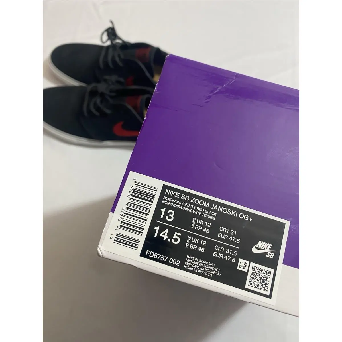 Nike shoes - Nike Stefan Janoski - Stefan Janoski - FD6757-002 - Black (UPC: 0197602570755) 8