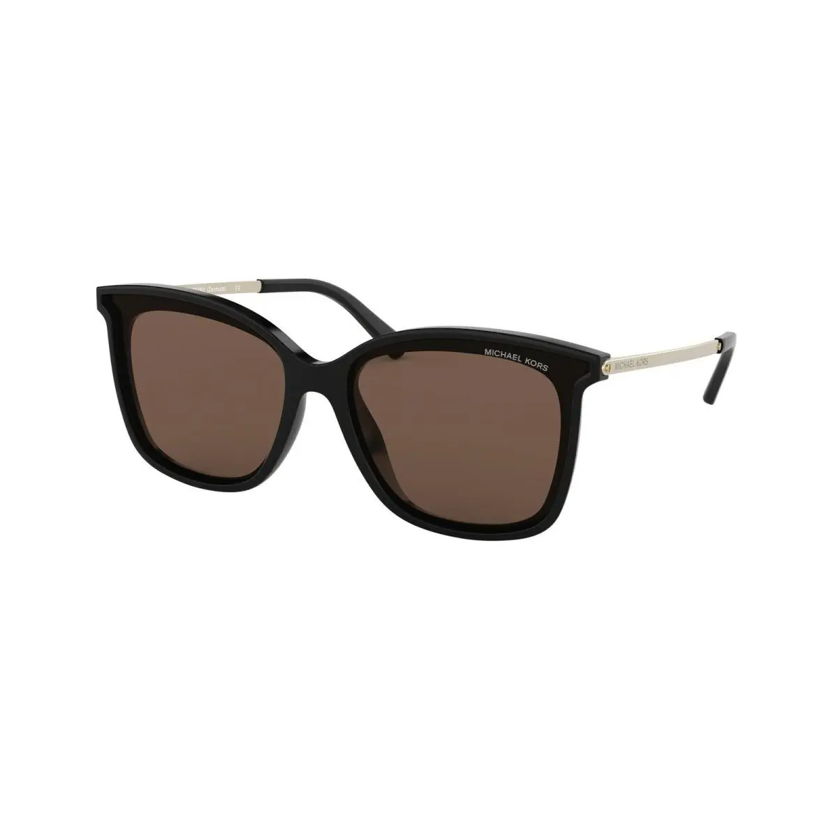 Michael Kors MK 2079 U Zermatt Black Brown Solid 333273 Size 61 Sunglasses