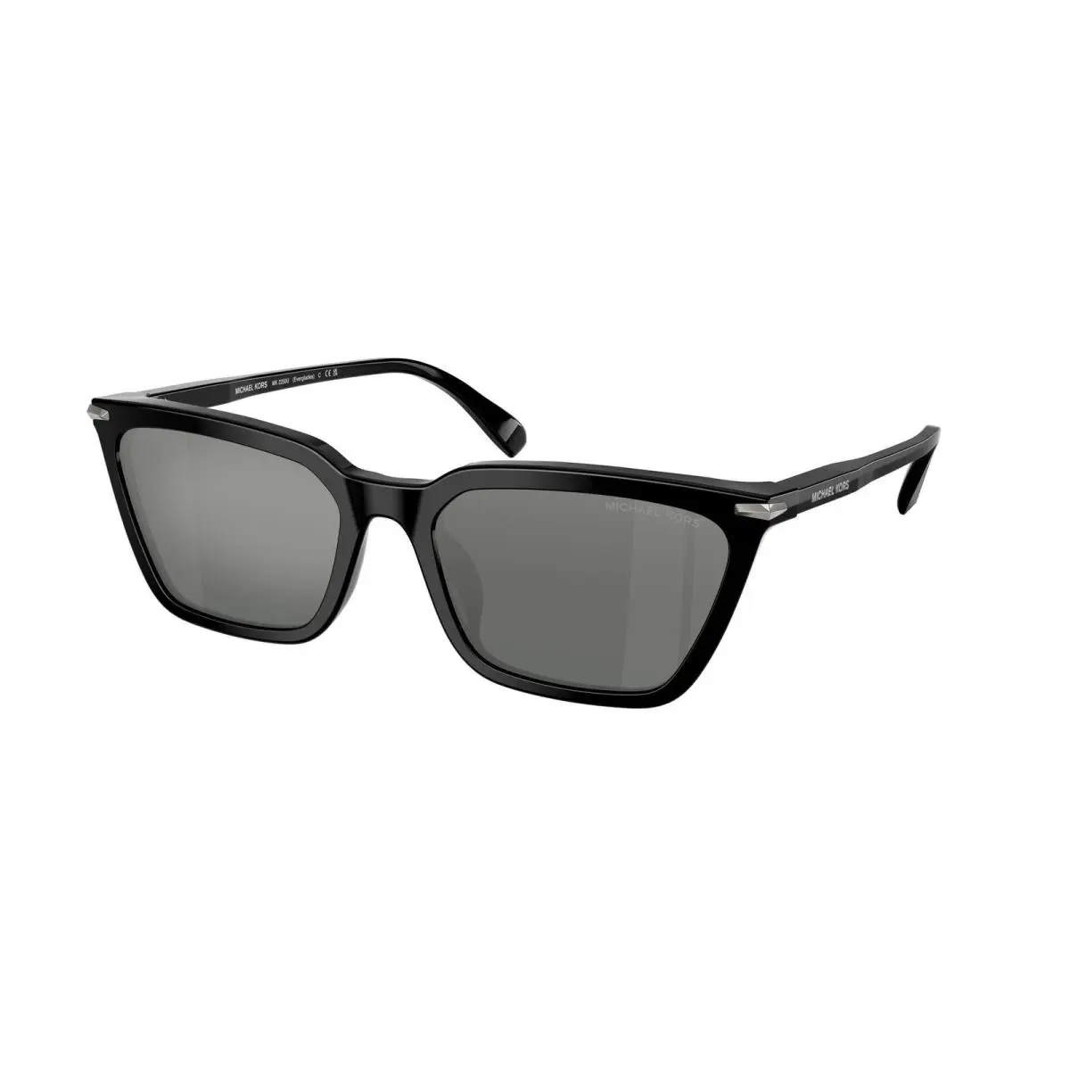 Michael Kors MK 2250 U Black / Silver Flash Gradient 300588 Size 58 Sunglasses