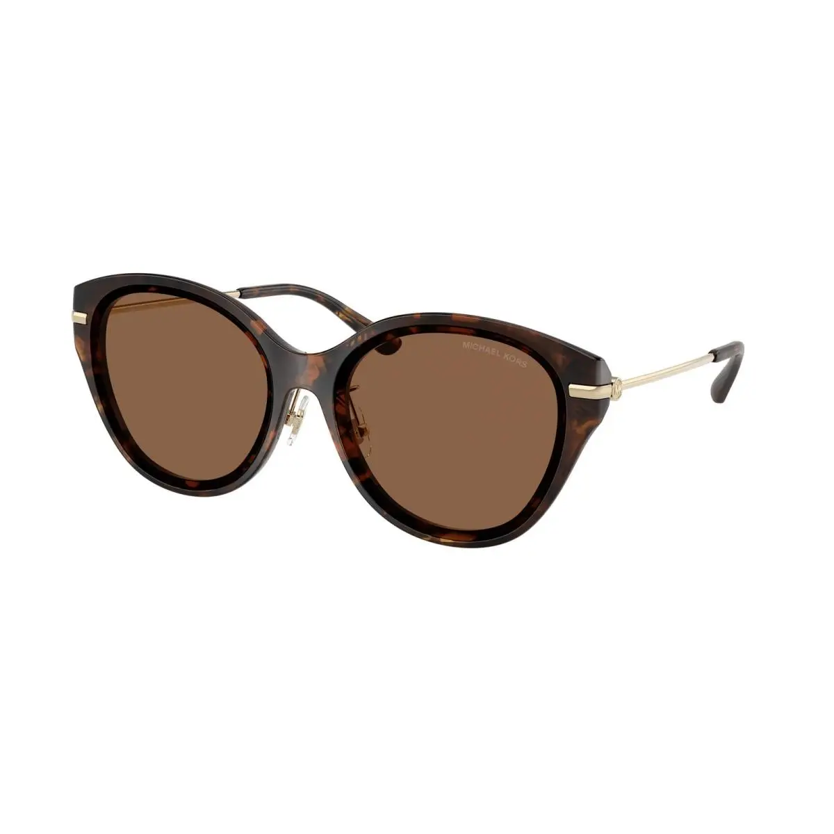 Michael Kors MK 2229 D Dark Tortoise / Brown Solid 30063G Size 59 Sunglasses