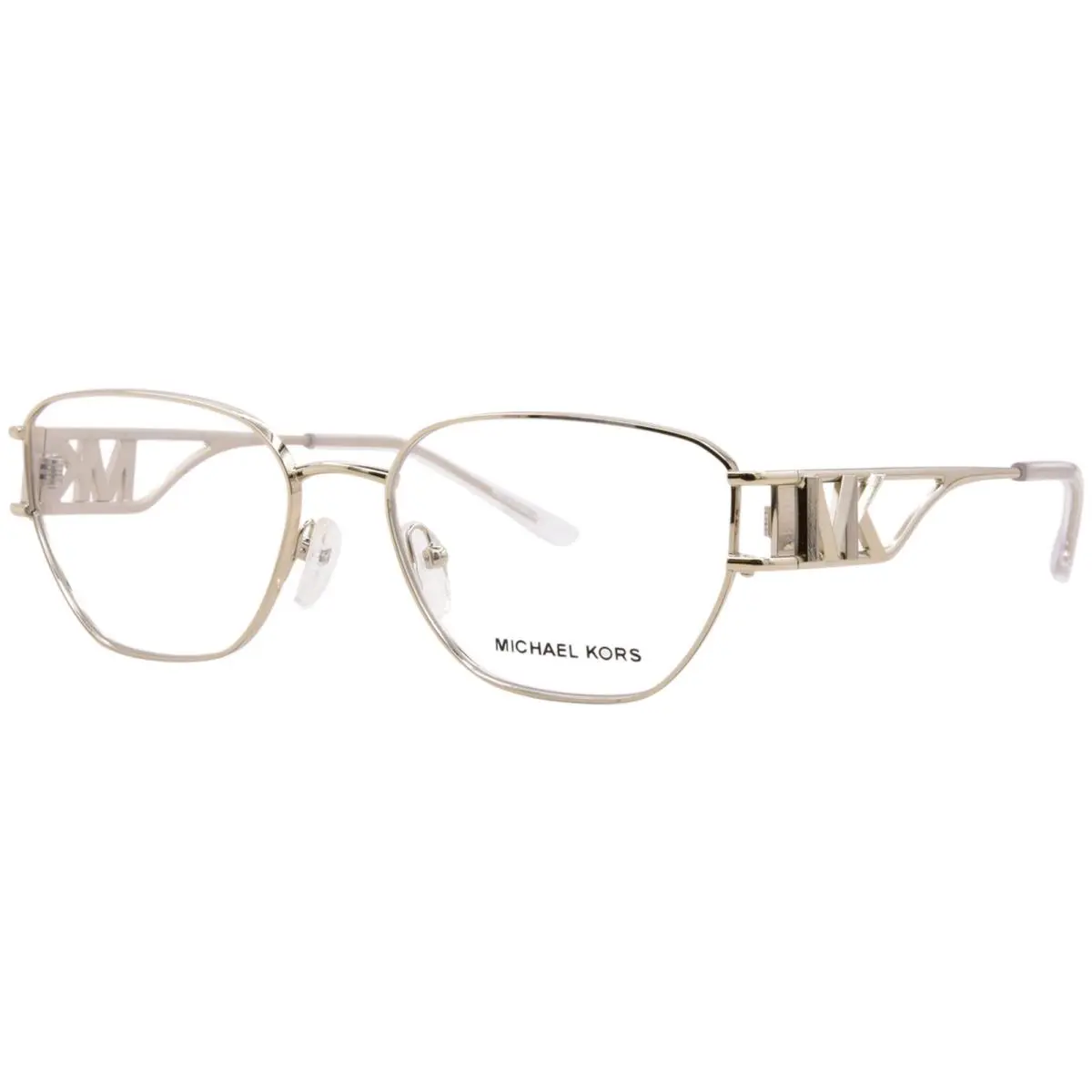 Michael Kors Bilbao MK3087 1014 Eyeglasses Women`s Light Gold Full Rim 55mm