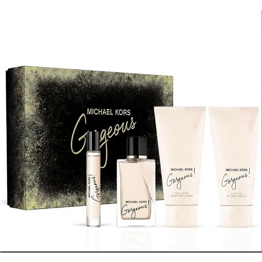 Perfect For The Holidays Michael Kors Gorgeous Perfume Set 4 Piece Set