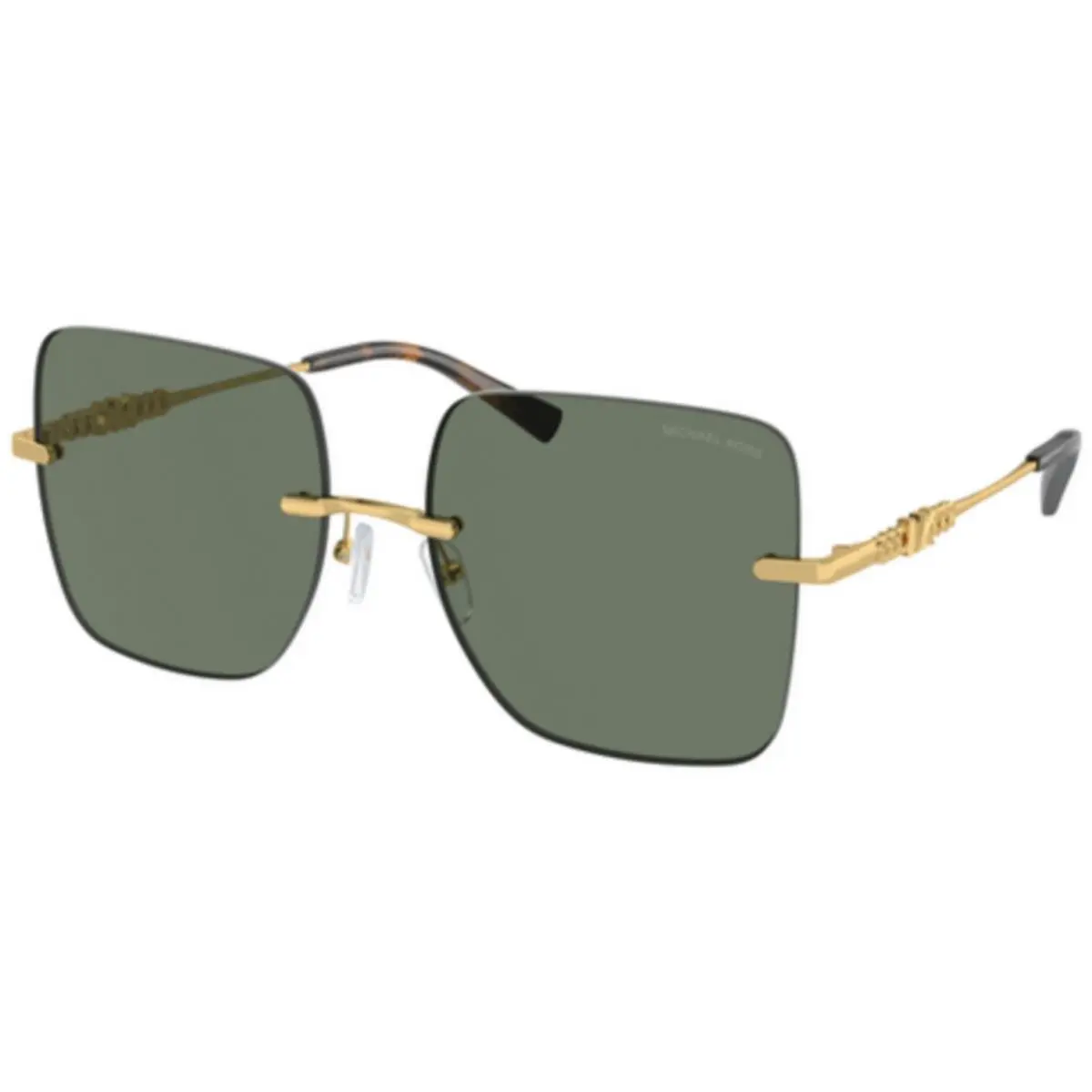 MK 1150 Green Solid / Polyamide Standard 18963H Size 55 Sunglasses by Michael Kors