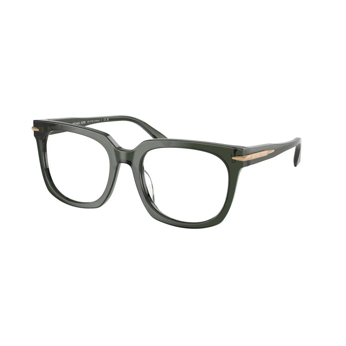 Michael Kors MK 4176 U Green Transparent / Plano 3961 Size 54 Eyeglasses