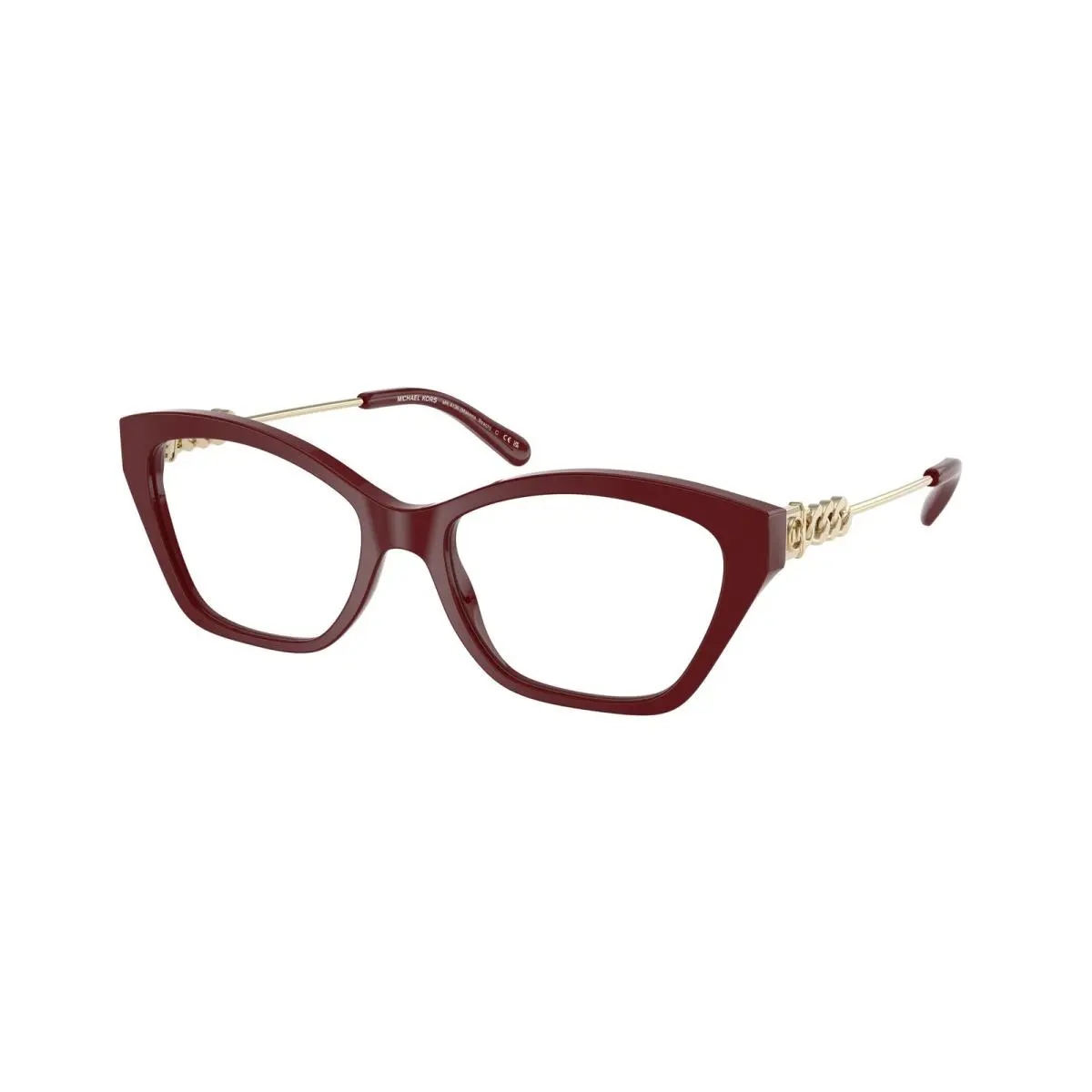 Michael Kors MK 4136 Makena Beach Deep Red 4004 Size 52 Eyeglasses