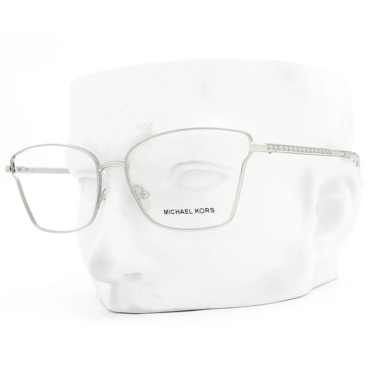 Michael Kors Radda Eyeglasses Glasses MK3063 1153 Polished Silver 55mm with Case