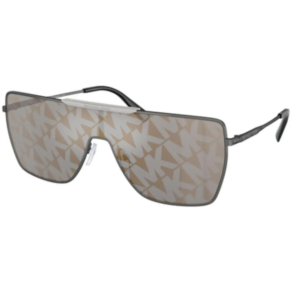 MK 1152 Matte Gunmetal / Mirror 1002/E Size 42 Sunglasses by Michael Kors