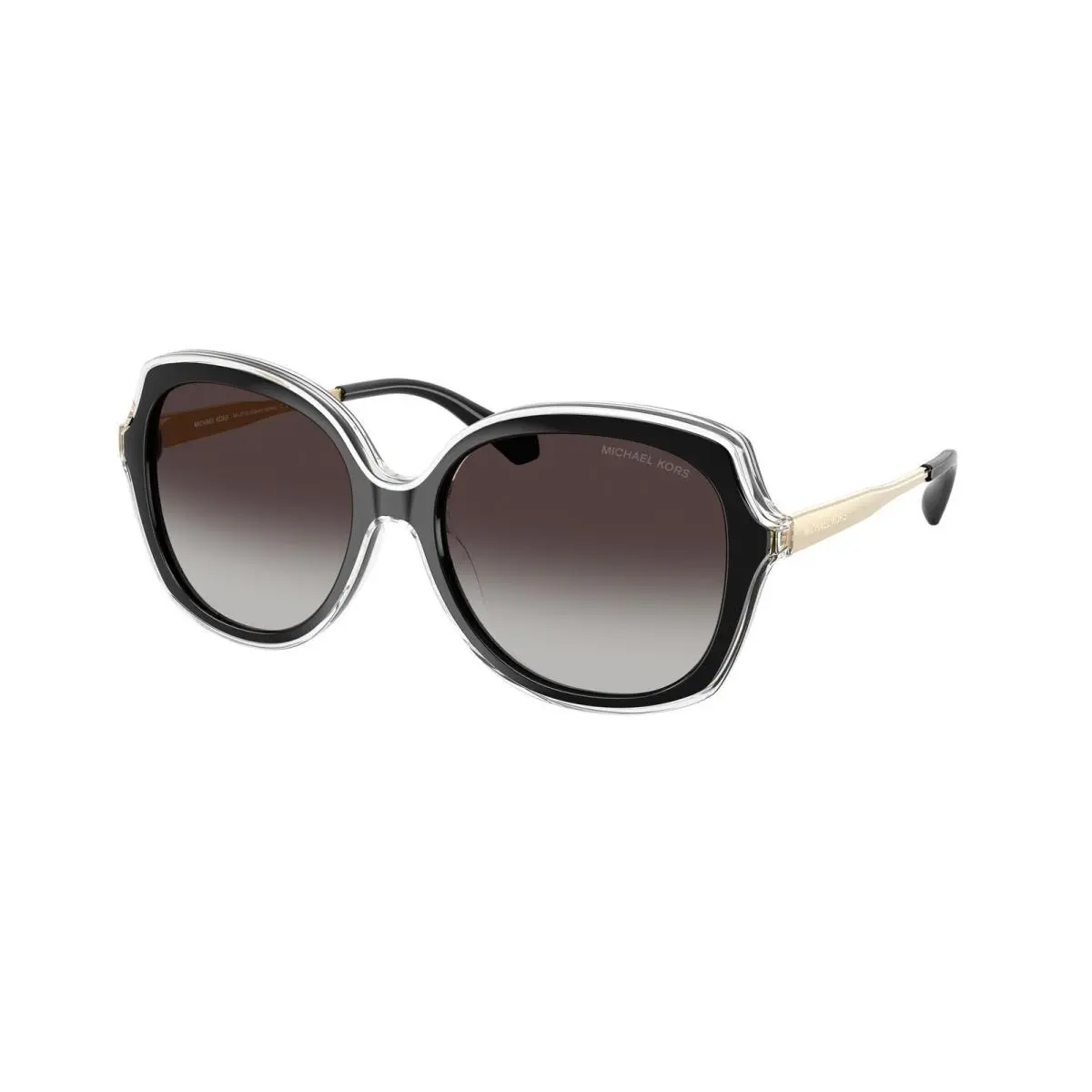 Michael Kors MK 2273 U Black / Light Grey Gradient 30058G Size 55 Sunglasses