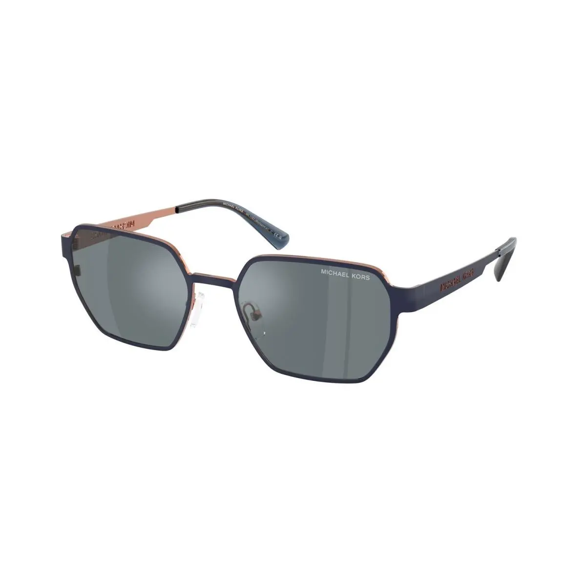 Michael Kors MK 1183 Navy Matte / Grey Mono 12076G Size 55 Sunglasses