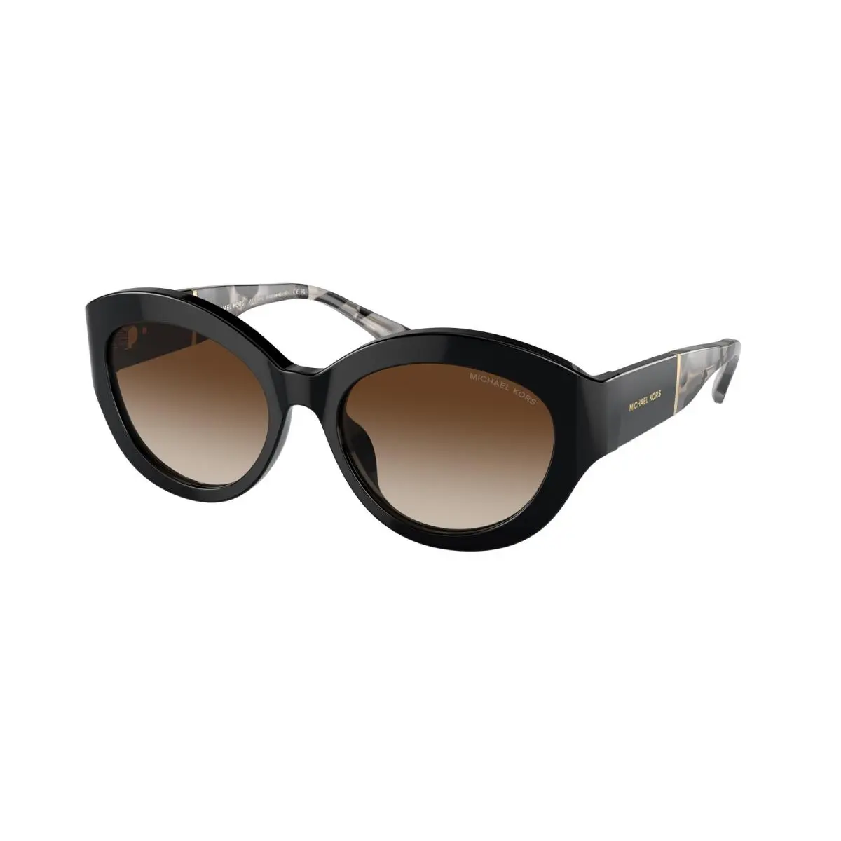 MK 2204 U Brussels Black Brown Gradient 300513 Size 54 Sunglasses by Michael Kors
