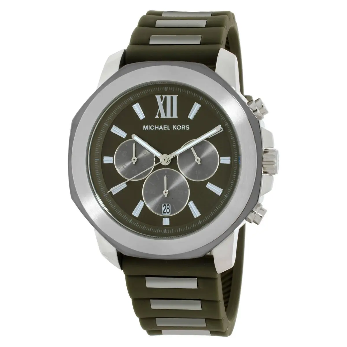 Prescott Chronograph Quartz Green Dial Men`s Watch MK9263 by Michael Kors