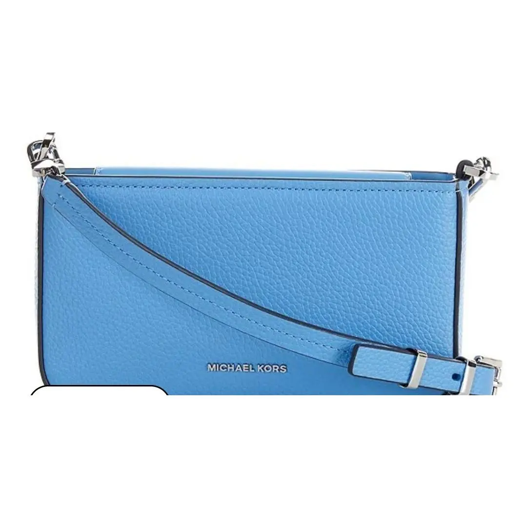 Small Bryant Convertible Pouchette Crossbody S. Pacific Leather Bag by Michael Kors