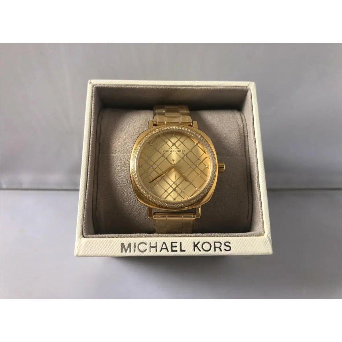 Michael Kors 38x44 mm Ladies Nia Gold-tone Watch - MK3989