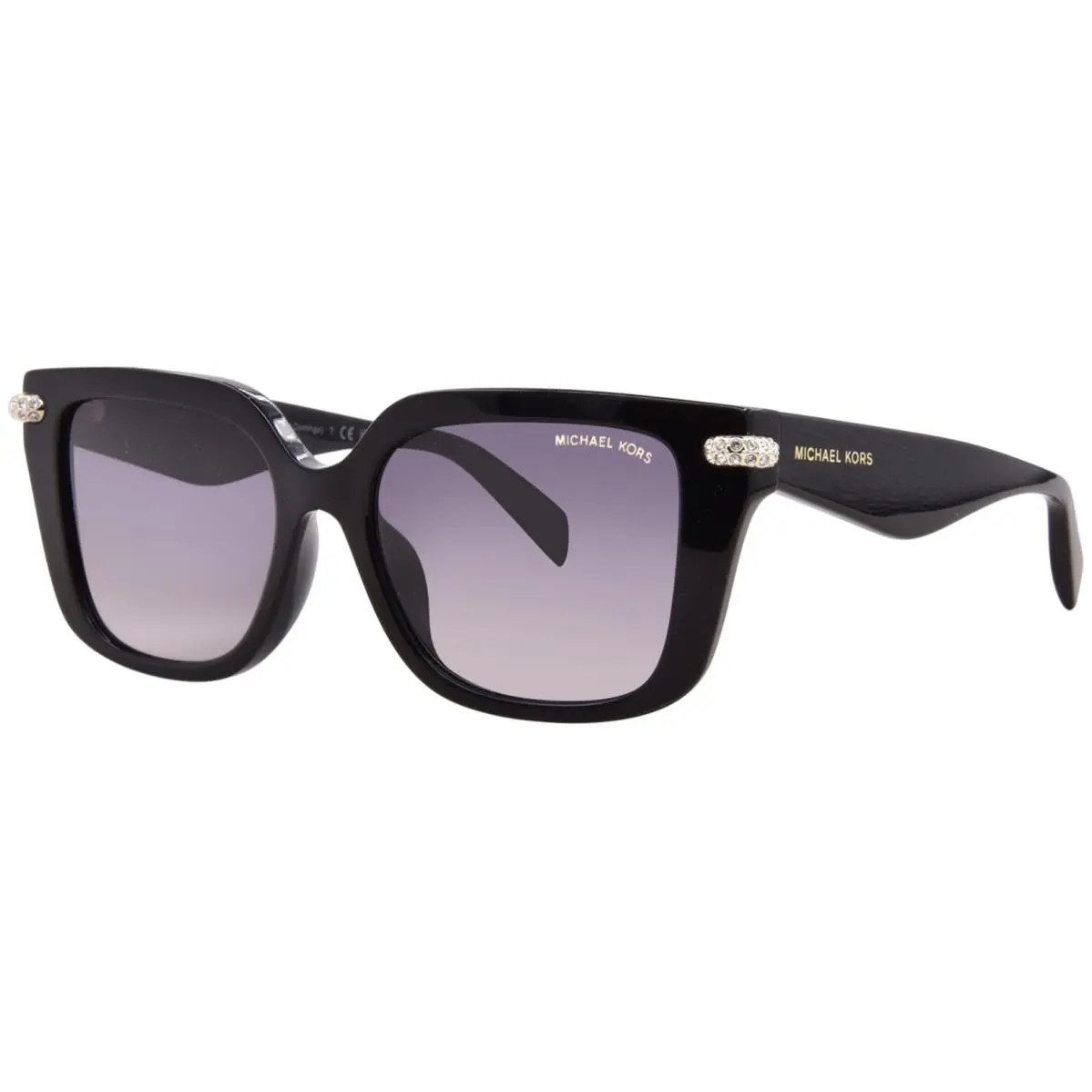 Santo-domingo MK2275BU 3005T3 Sunglasses Women`s Black/polarized by Michael Kors