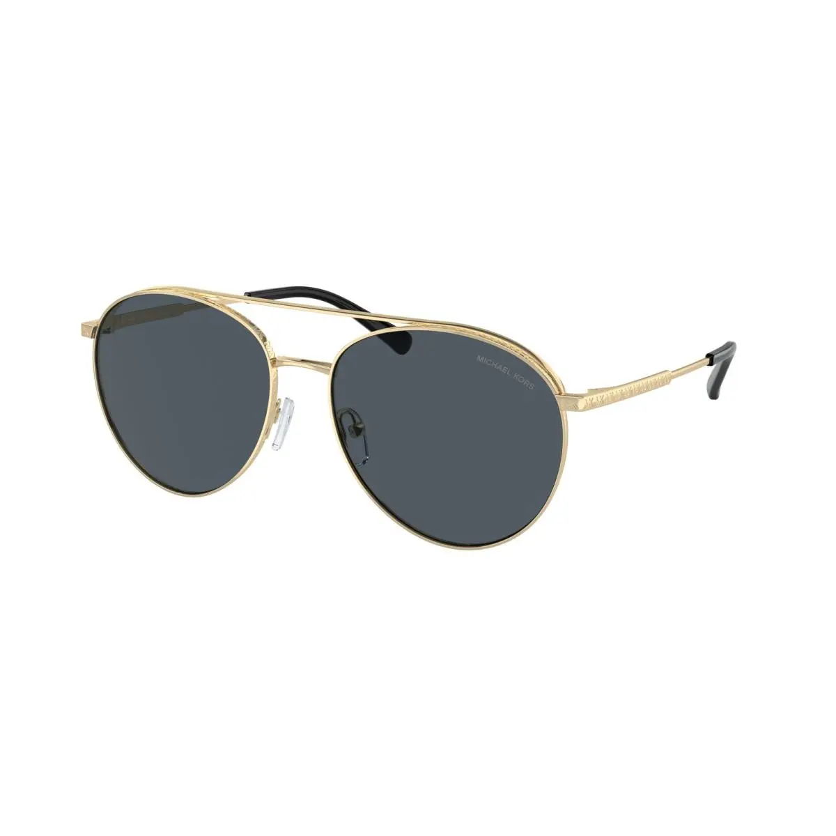 MK 1138 Arches Light Gold Dark Grey So 101487 Size 58 Sunglasses by Michael Kors