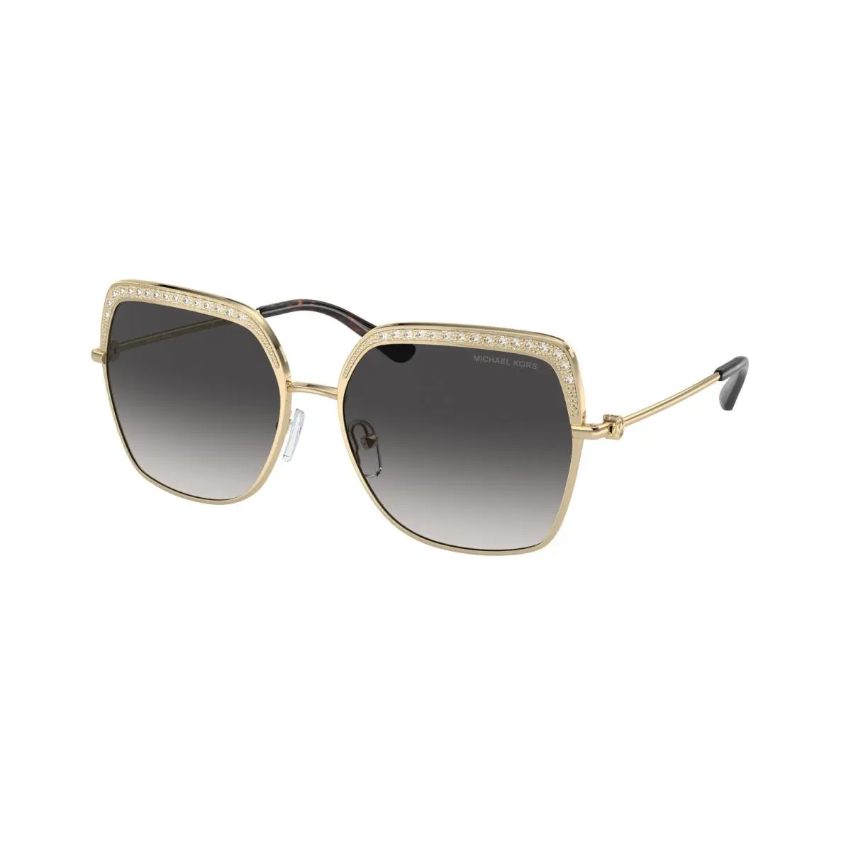 MK 1141 Greenpoint Light Gold / Crysta 10188G Size 57 Sunglasses by Michael Kors
