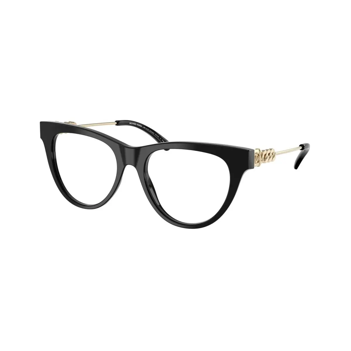 Michael Kors MK 4137 Black / Demo 3005 Size 52 Eyeglasses