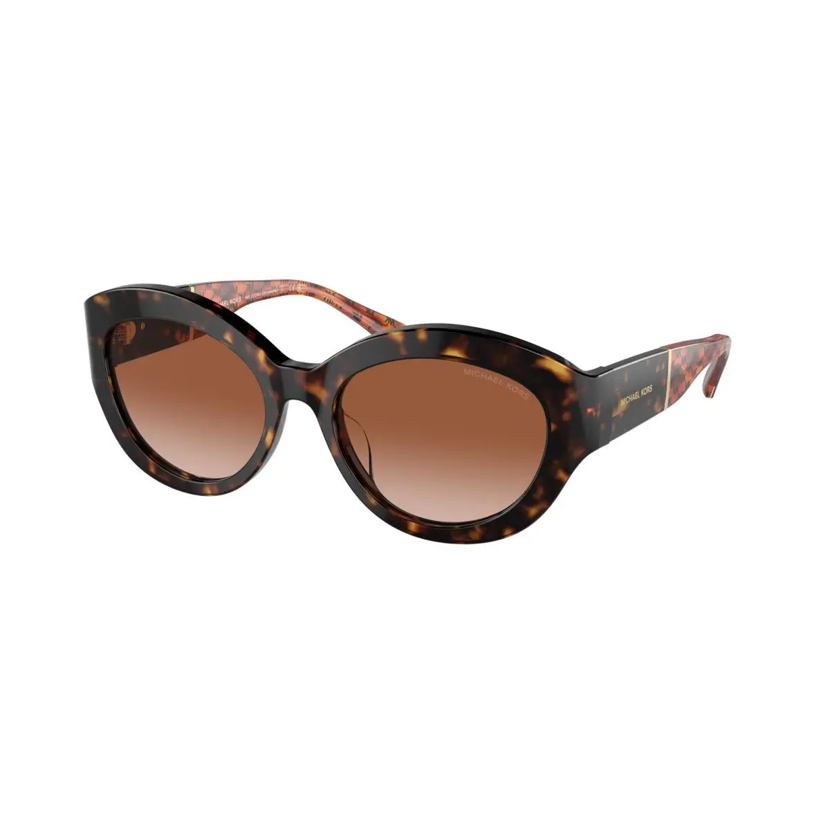 Michael Kors MK 2204 U Brussels Dark Tortoise Brown G 300613 Size 54 Sunglasses